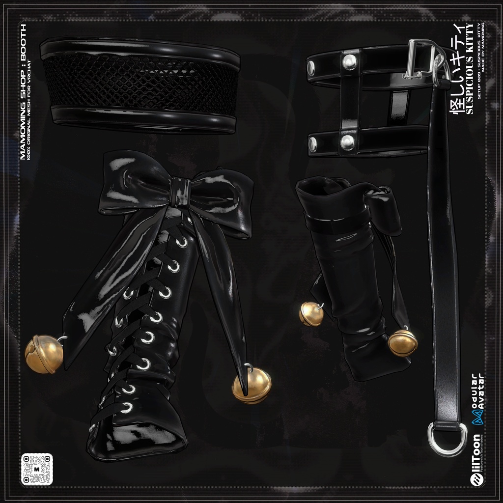 ❰Setup❱ 12アバター対応 Set_009 Suspicious Kitty