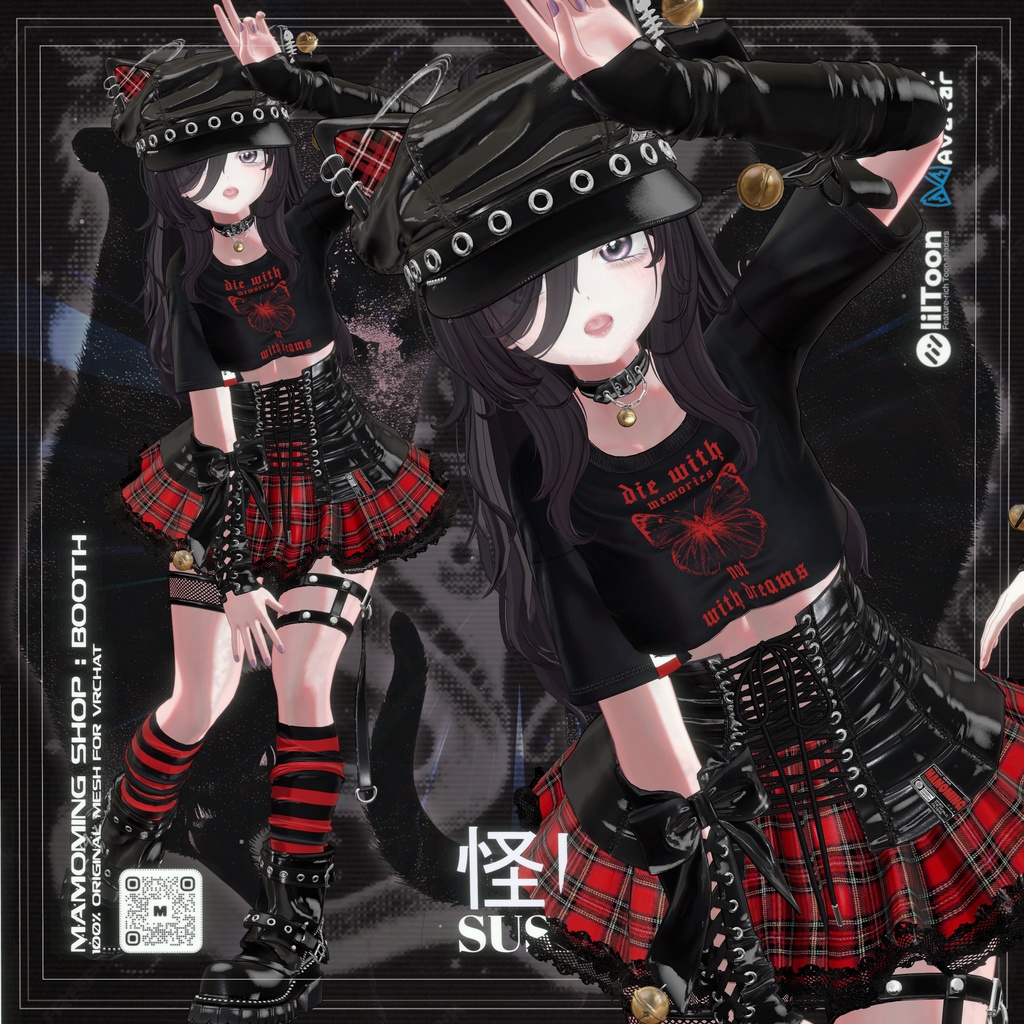 ❰Setup❱ 12アバター対応 Set_009 Suspicious Kitty