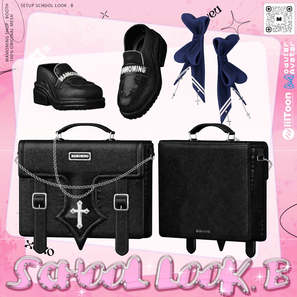 ❰Setup❱  13アバター対応 Set_010 School Look. B