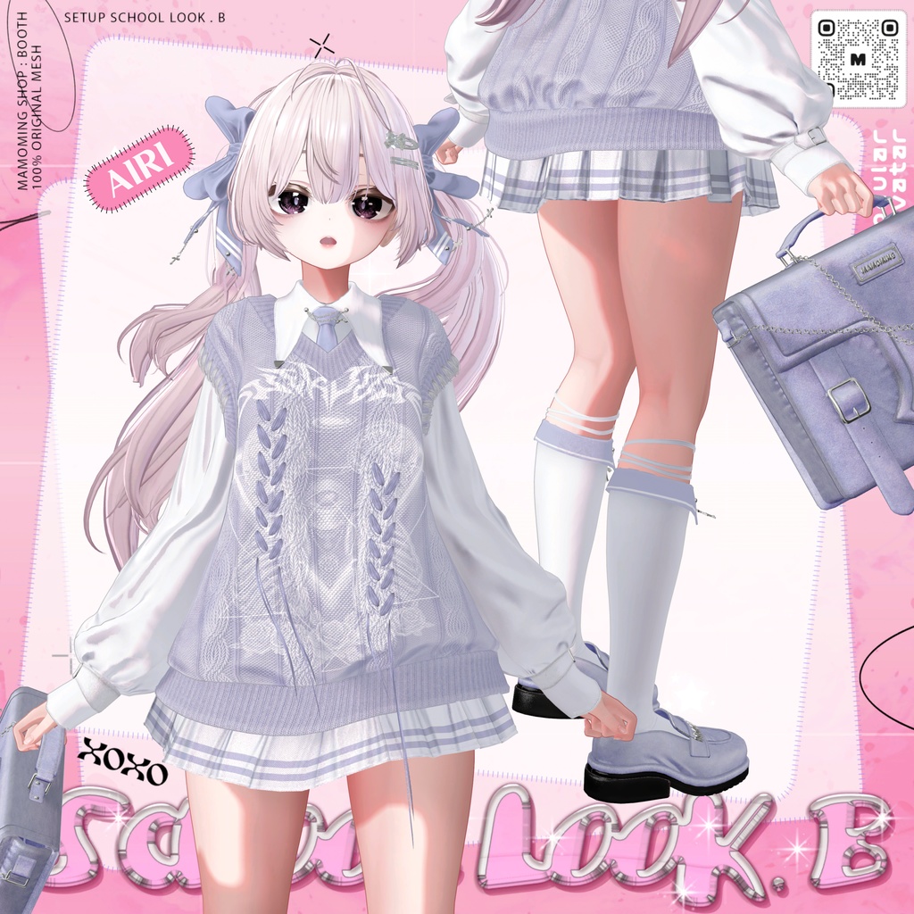 ❰Setup❱  13アバター対応 Set_010 School Look. B