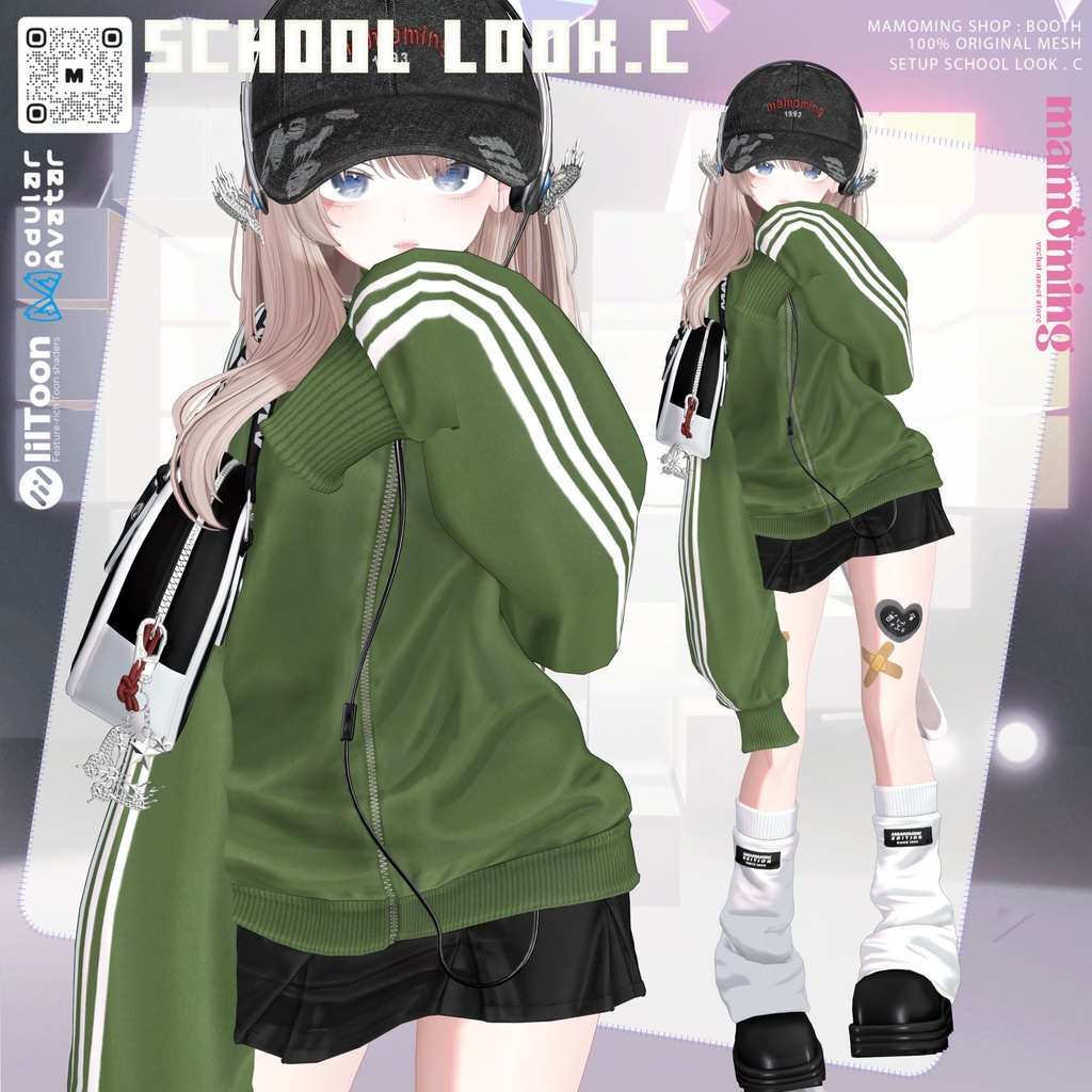 ❰Setup❱ 14アバター対応 Set_011 School Look. C