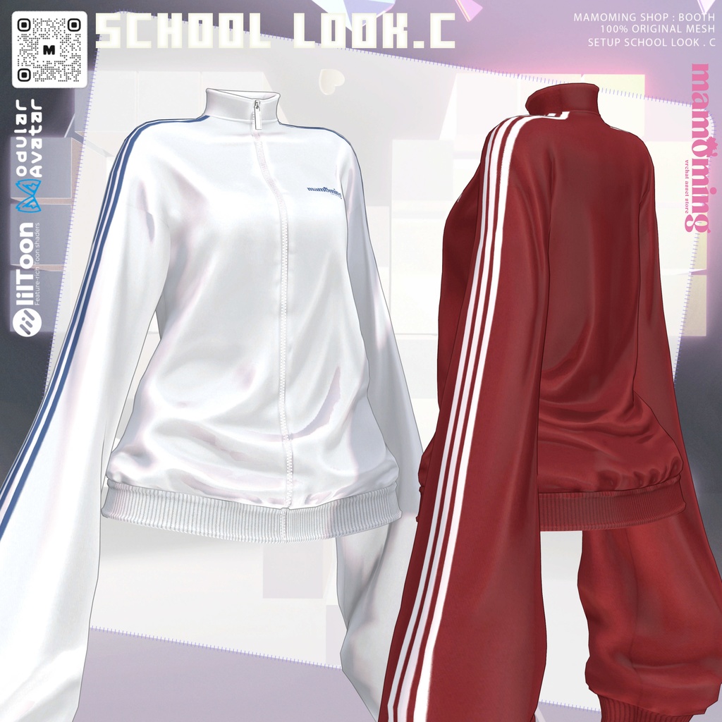 ❰Setup❱ 14アバター対応 Set_011 School Look. C