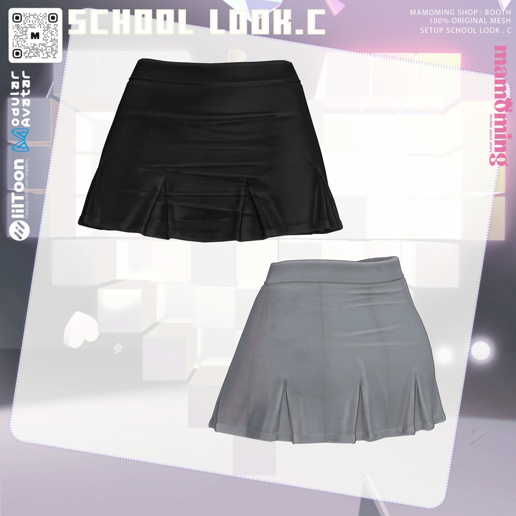 ❰Setup❱ 14アバター対応 Set_011 School Look. C