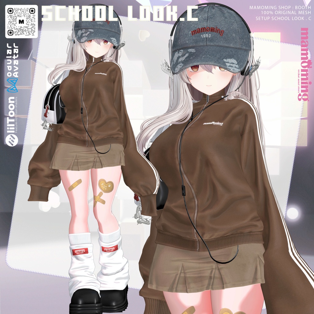 ❰Setup❱ 14アバター対応 Set_011 School Look. C