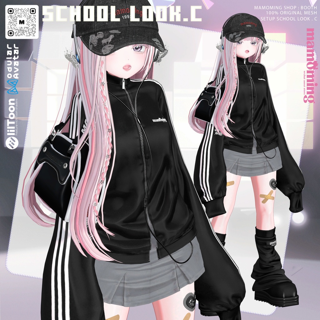❰Setup❱ 14アバター対応 Set_011 School Look. C