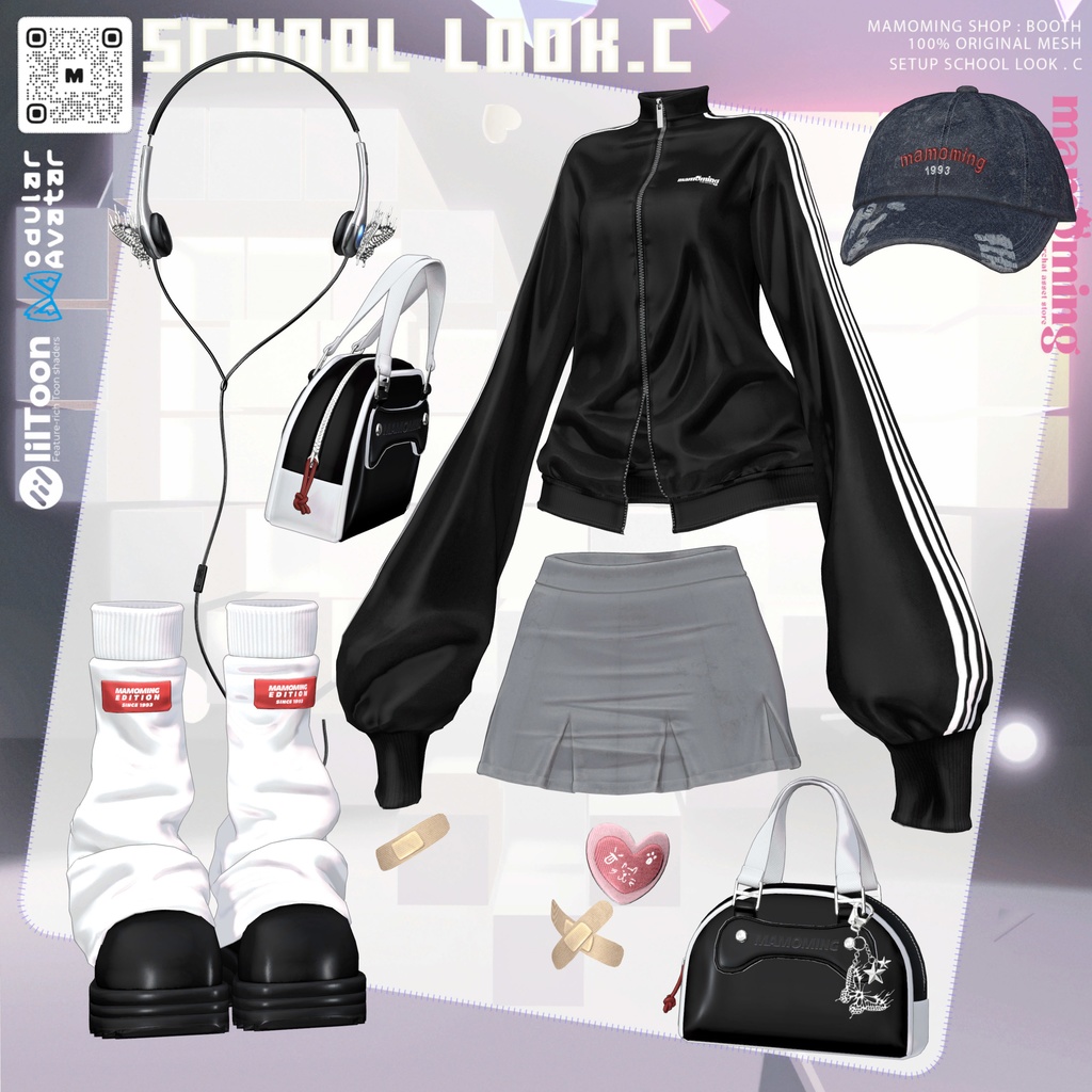 ❰Setup❱ 14アバター対応 Set_011 School Look. C