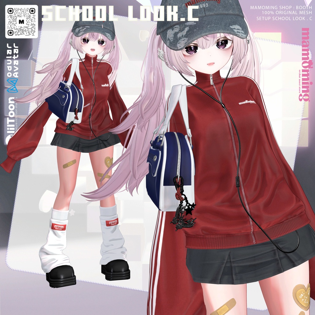 ❰Setup❱ 14アバター対応 Set_011 School Look. C