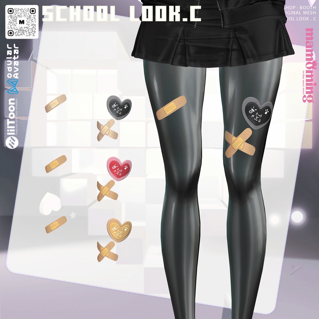 ❰Setup❱ 14アバター対応 Set_011 School Look. C