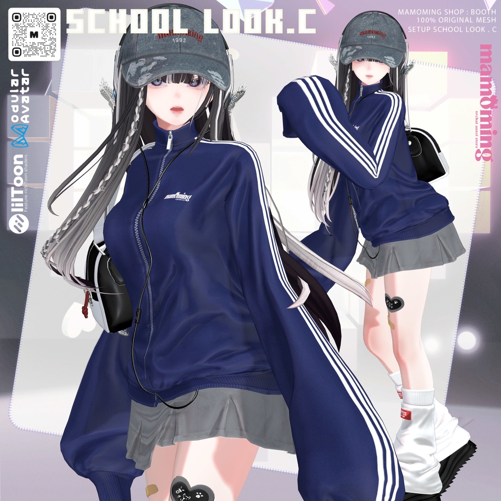 ❰Setup❱ 14アバター対応 Set_011 School Look. C