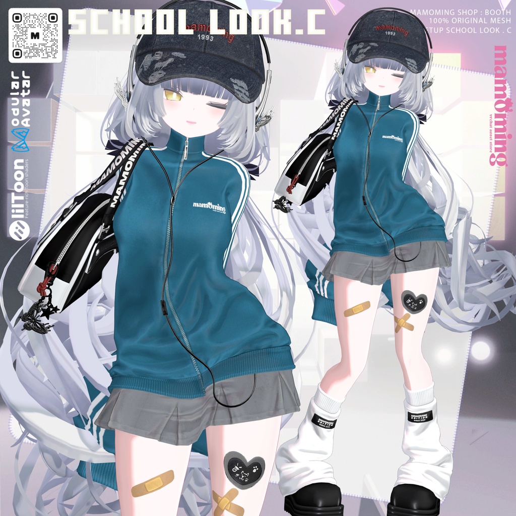 ❰Setup❱ 14アバター対応 Set_011 School Look. C