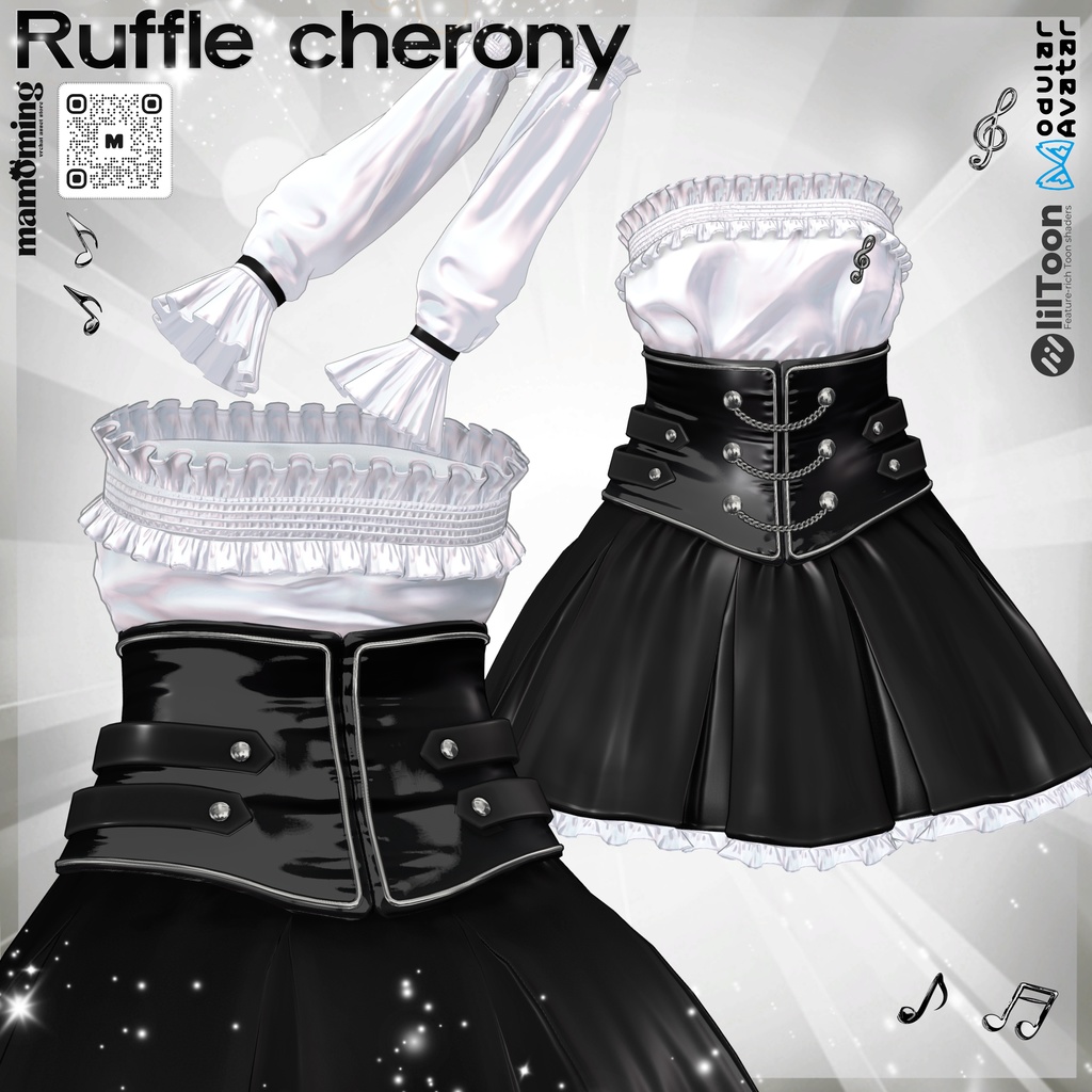 ❤️OPEN 30% SALE❤️❰Setup❱ 13アバター対応 Set_012 Ruffle cherony
