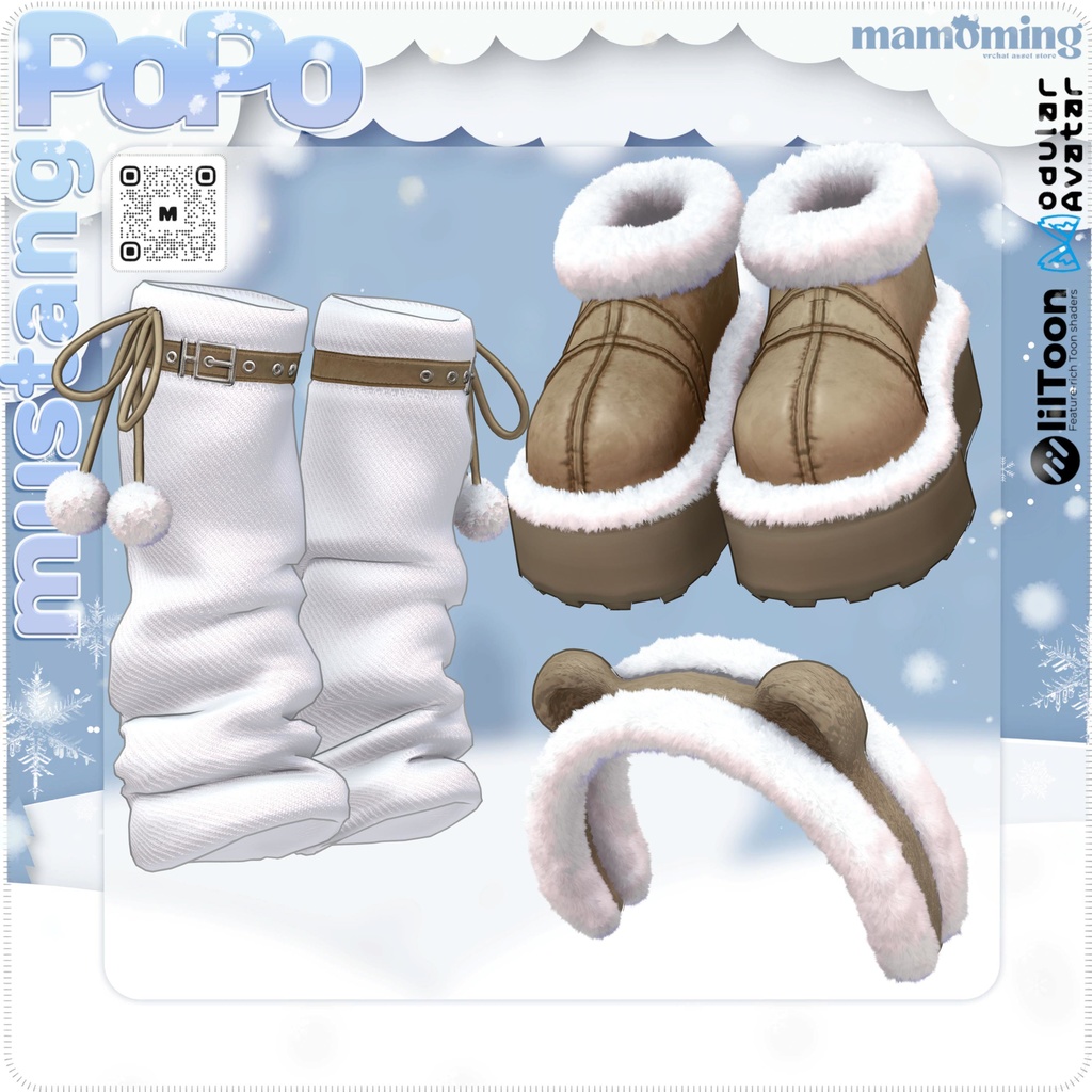 ❤️OPEN 30% SALE❤️❰Setup❱ 14アバター対応 Set_013 PoPo mustang