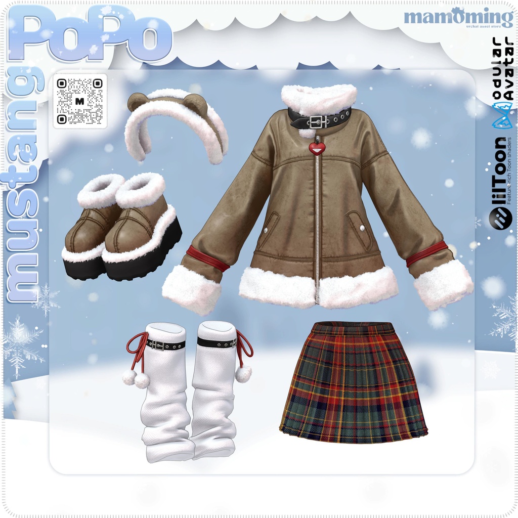 ❤️OPEN 30% SALE❤️❰Setup❱ 14アバター対応 Set_013 PoPo mustang