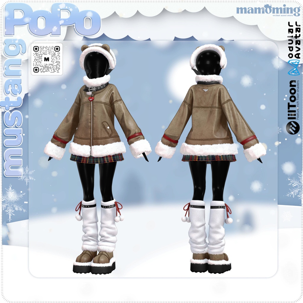 ❤️OPEN 30% SALE❤️❰Setup❱ 14アバター対応 Set_013 PoPo mustang