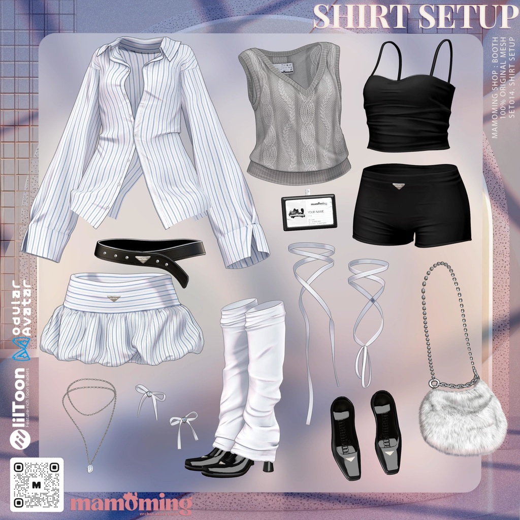 ❰Setup❱ 15アバター対応 Set_014 Shirt Setup