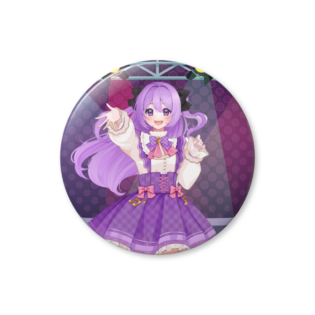 1周年記念缶バッジ【アイドル衣装るな姫】