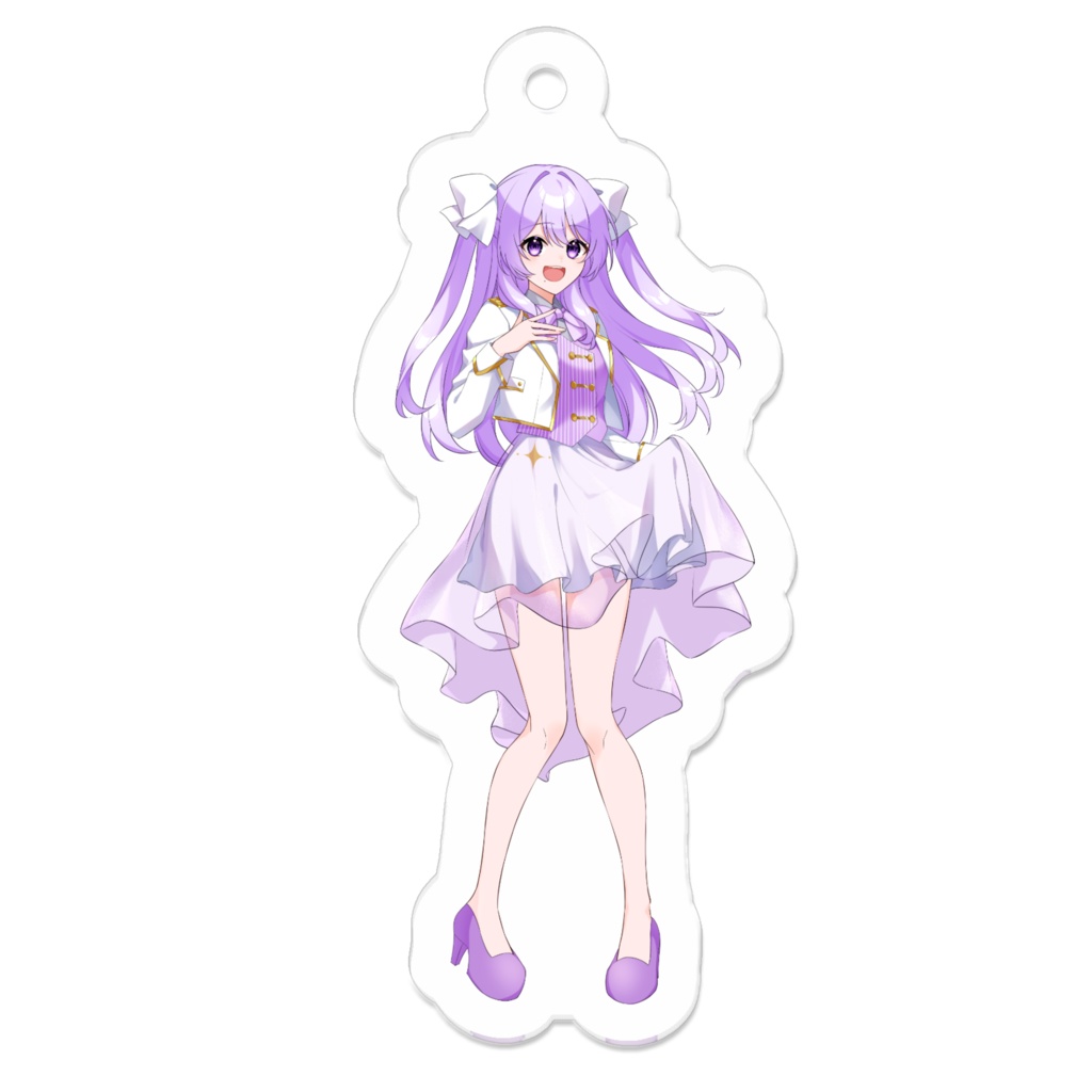 1周年記念アクリルキーホルダー【クリスマス衣装るな姫】