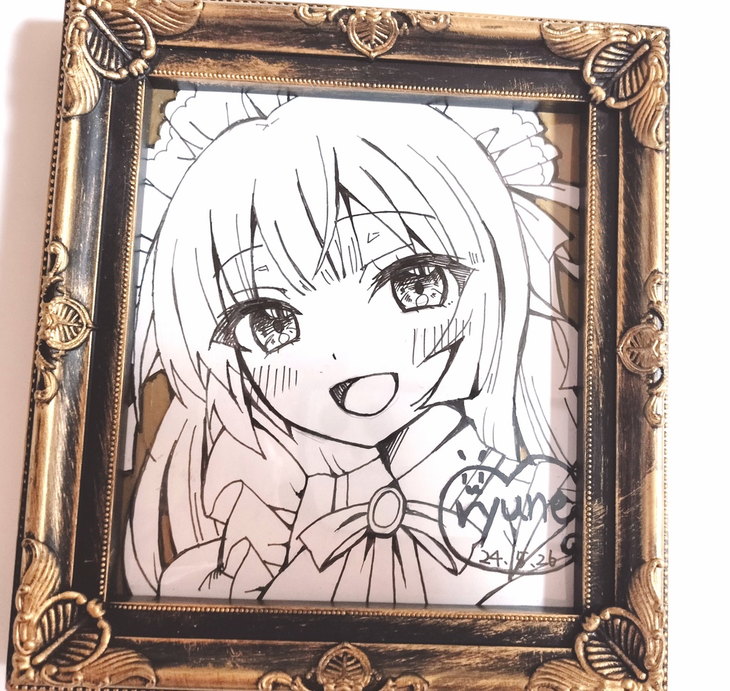 【COMITIA150】直筆イラスト色紙