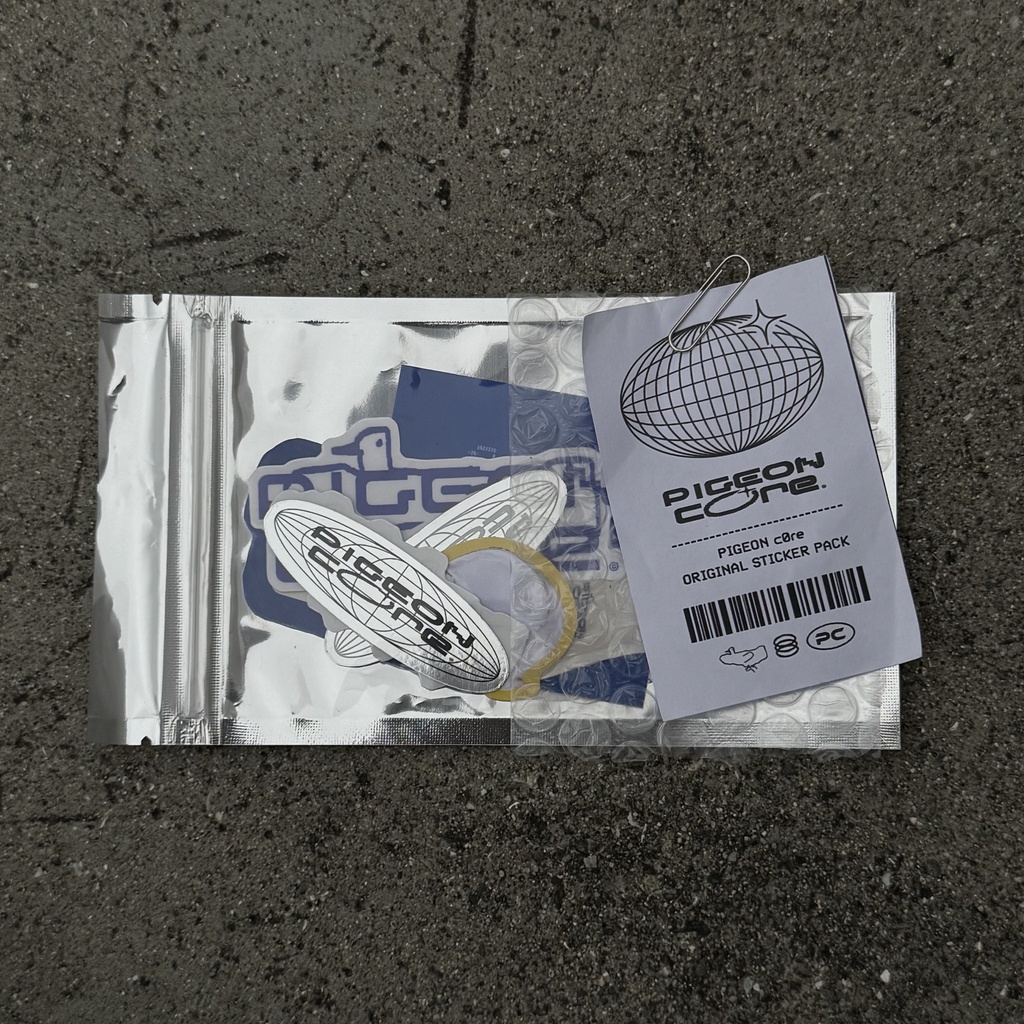  pigeon c⬭re original sticker pack