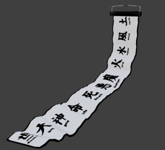 Japanese Big Scroll 17kP For Your Charachter.