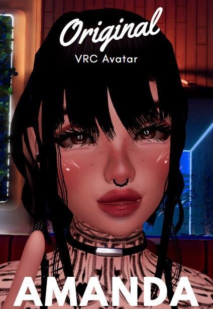 Amanda Original Semirealistic Avatar