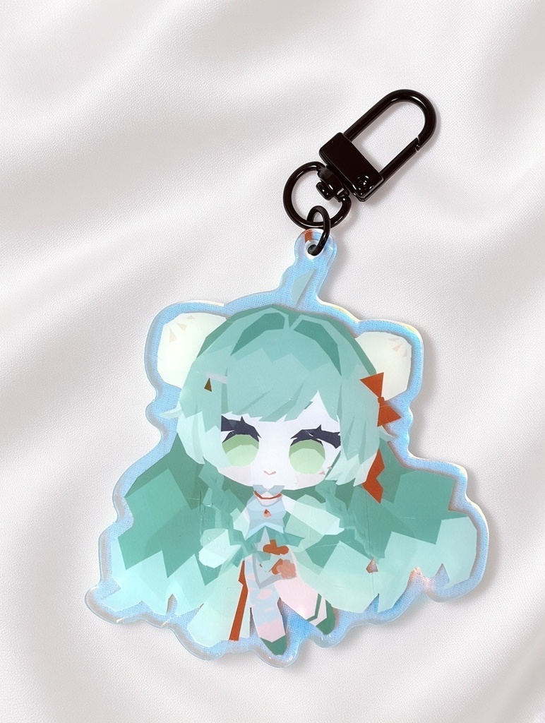 オーロラアクリルキーホルダー