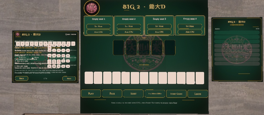 Big2 - Chinese poker