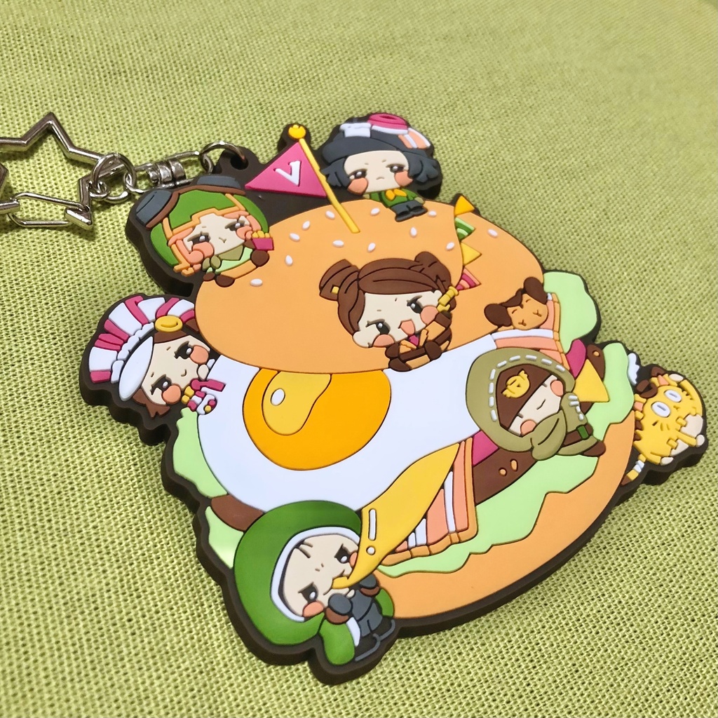ラバーキーホルダー