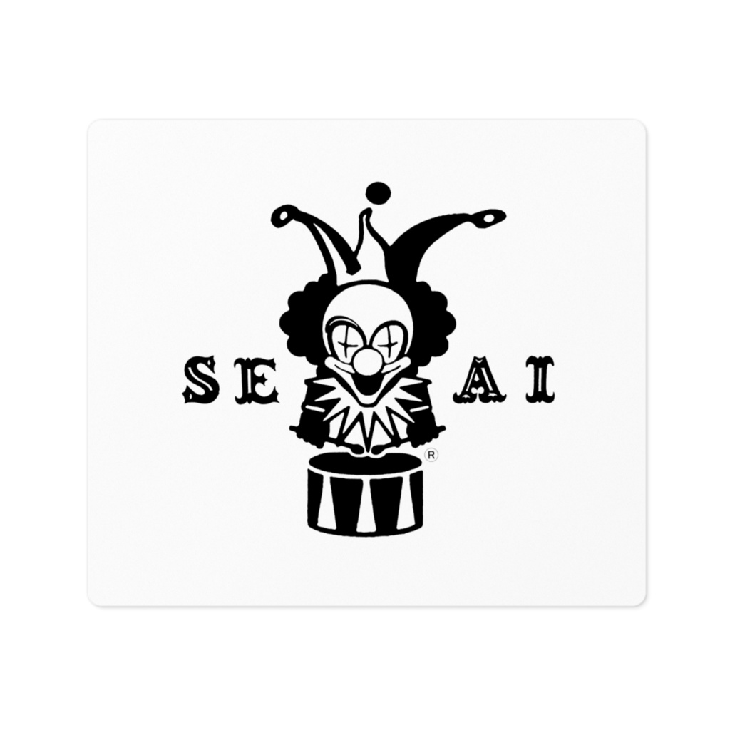 SEAI LOGO STICKER white 10cm