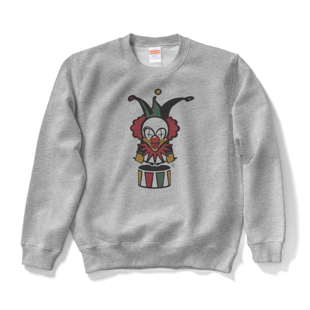 SEAI COLOR LOGO SWEAT PULLOVER gray