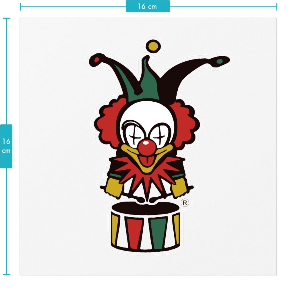 SEAI LOGO STICKER clear/color