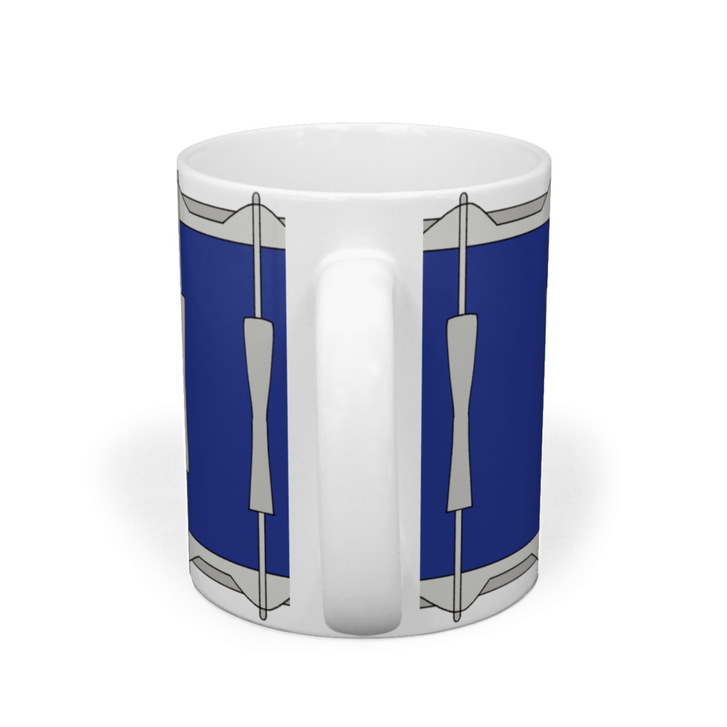 S AUTOGRAPH SNARE DRUM MUG / blue