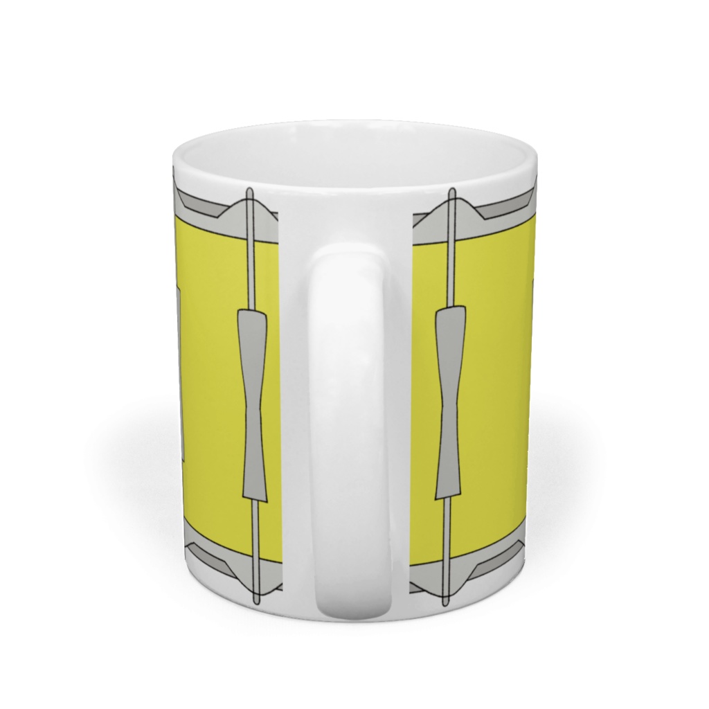 S AUTOGRAPH SNARE DRUM MUG / yellow