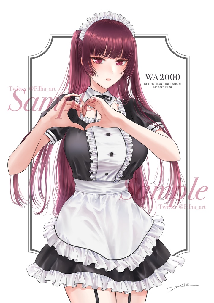 メイド WA2000 A4クリアファイル