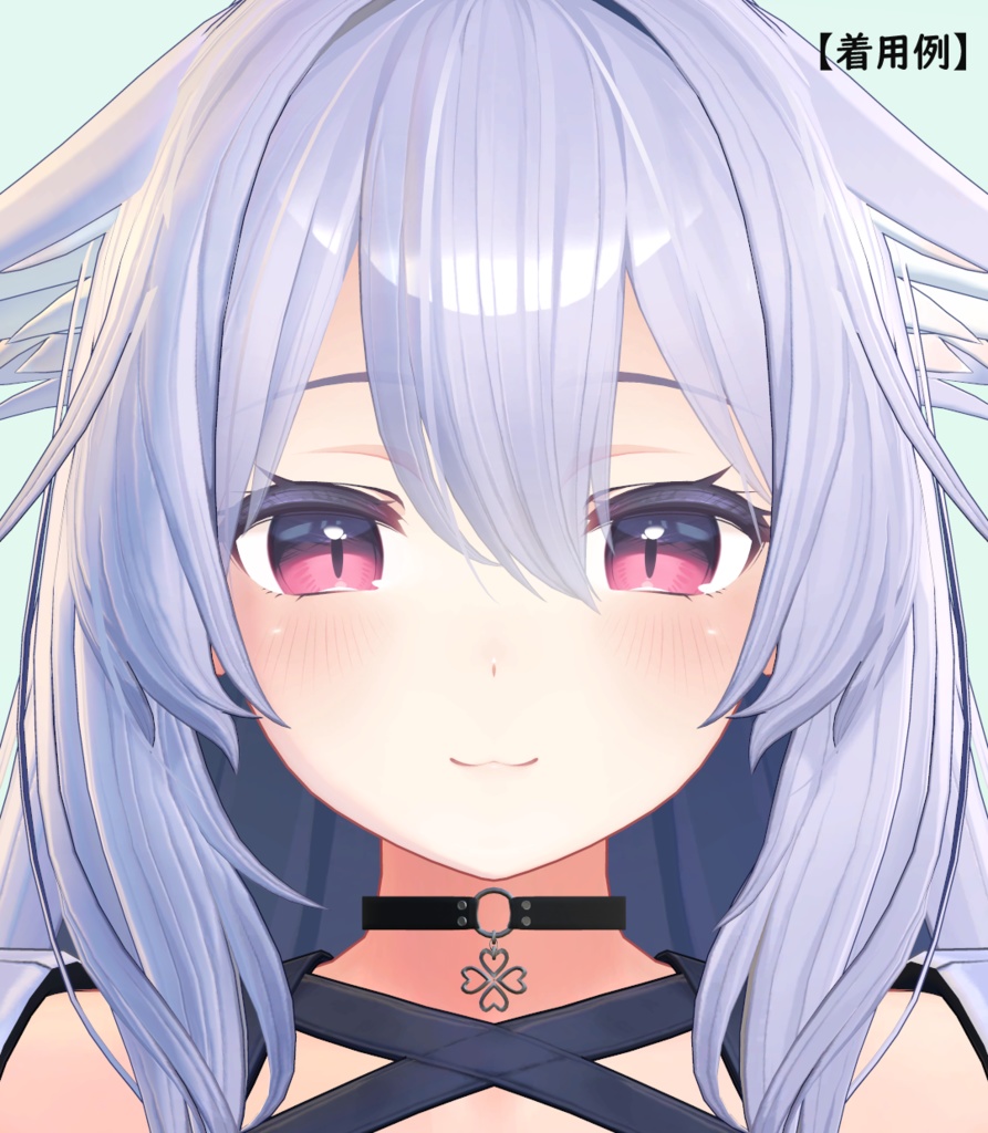 四つ葉のクローバーのチョーカー【Four-leaf clover choker】