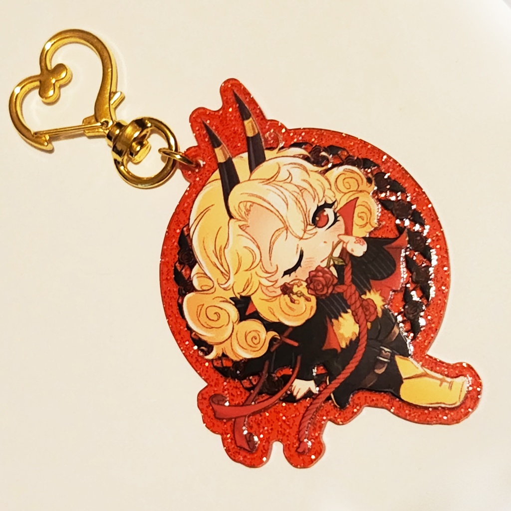 バルバトス🌹ラメアクキー