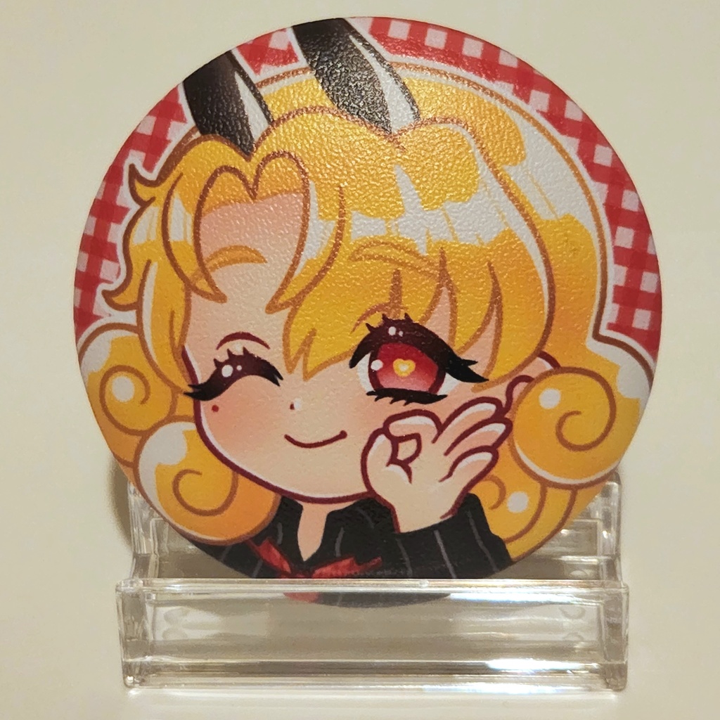 バルバトス・アスモデウス🌹ぷにぷに缶バッジ
