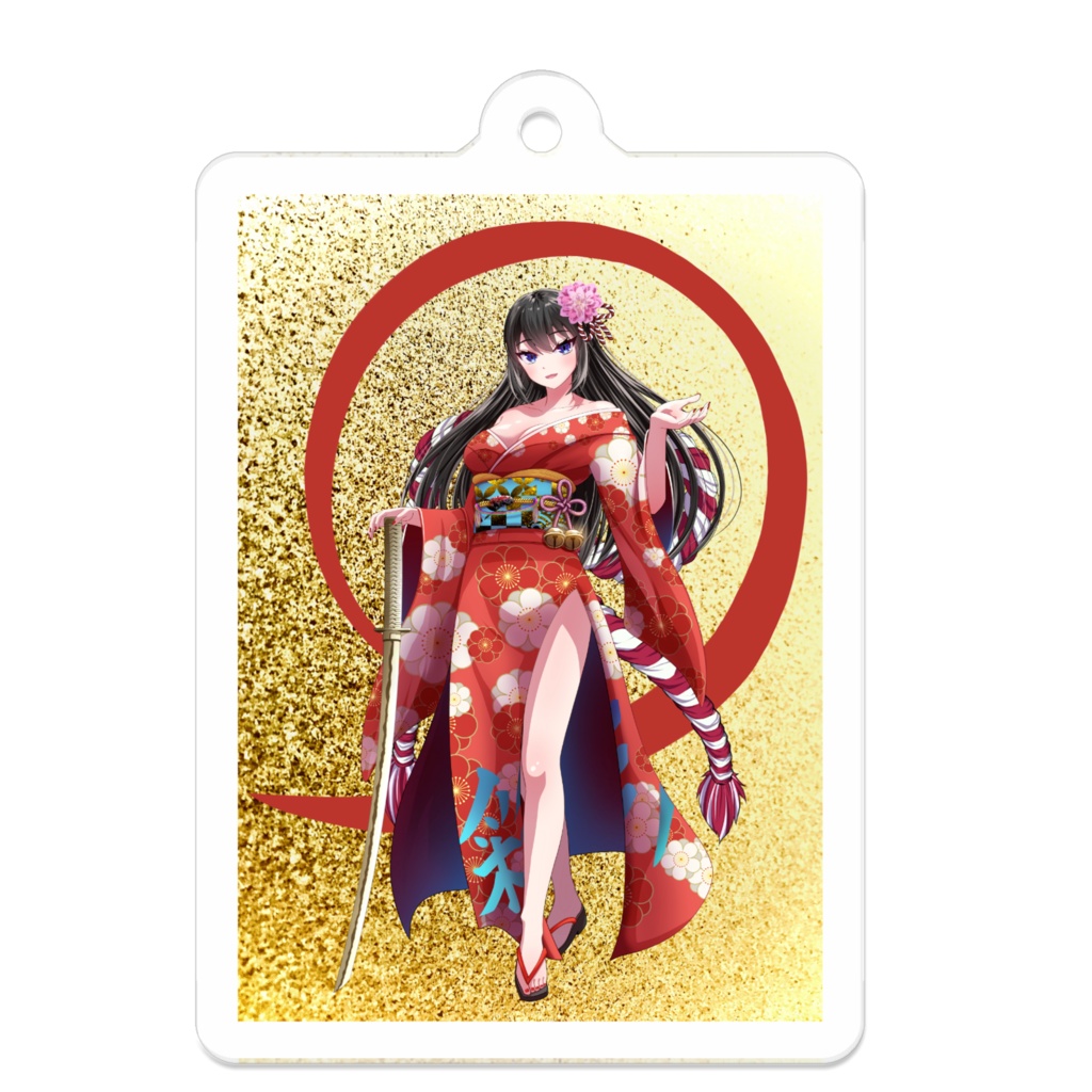 埼玉彩刃 良縁アクリルキーホルダー Good Marriage Acrylic Key Chain～Iroha Saitama