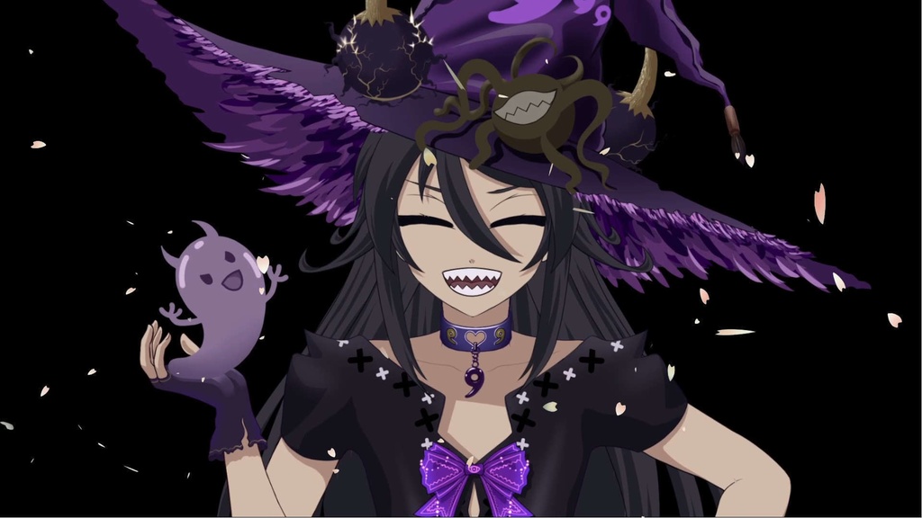 桜吹雪　花吹雪　動画素材　VTuber YouTuber 配信素材　素材データ