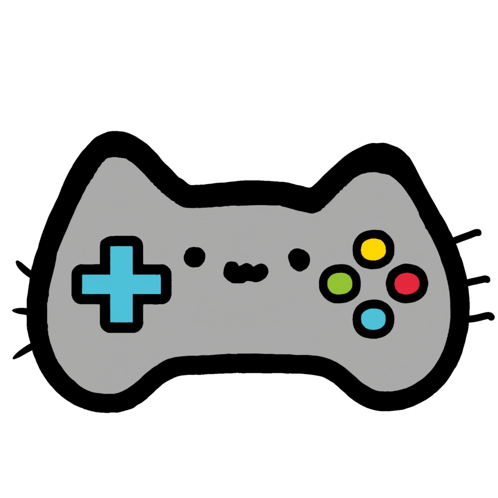 猫 コントローラー Tシャツ