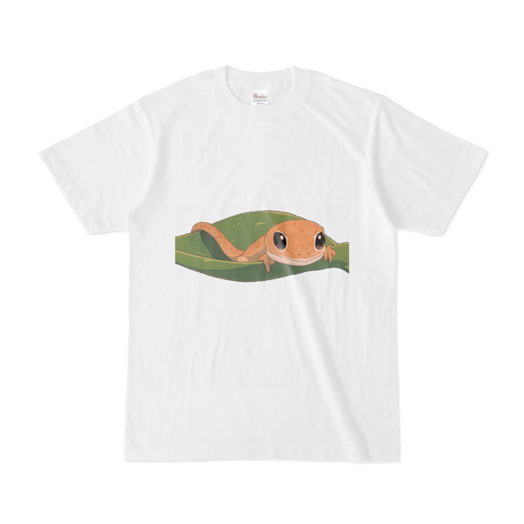 クレステッドゲッコー Tシャツ オウカンミカドヤモリ