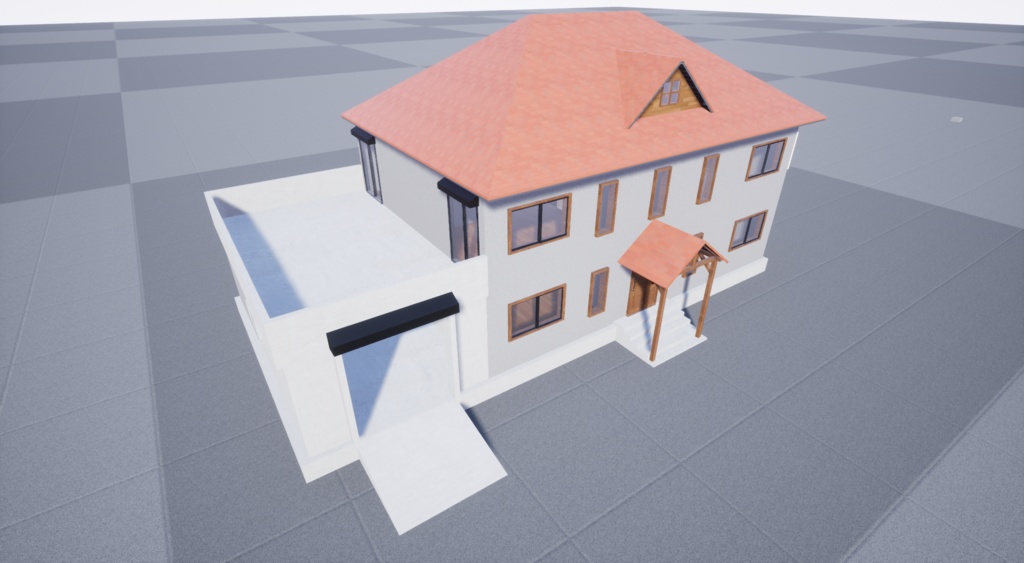 [3Dモデル]日本の住宅7