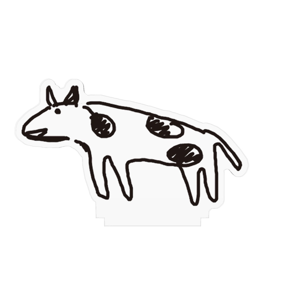 くらはしうしアクリルフィギュア(大)