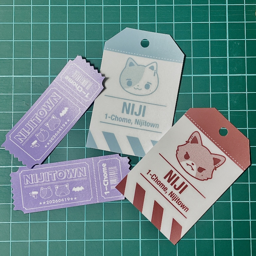 【非公式】おでかけたうんステッカーセット