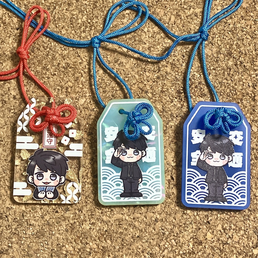 【非公式】夏苗くん交通安全アクリルおまもり(ジュレップス)