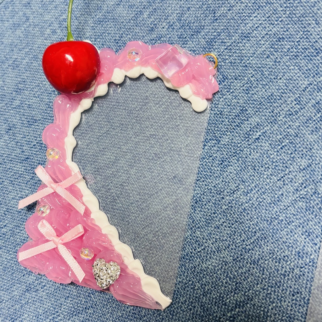 ホイップデコ トレカケース 硬質ケース ハート 2点セット