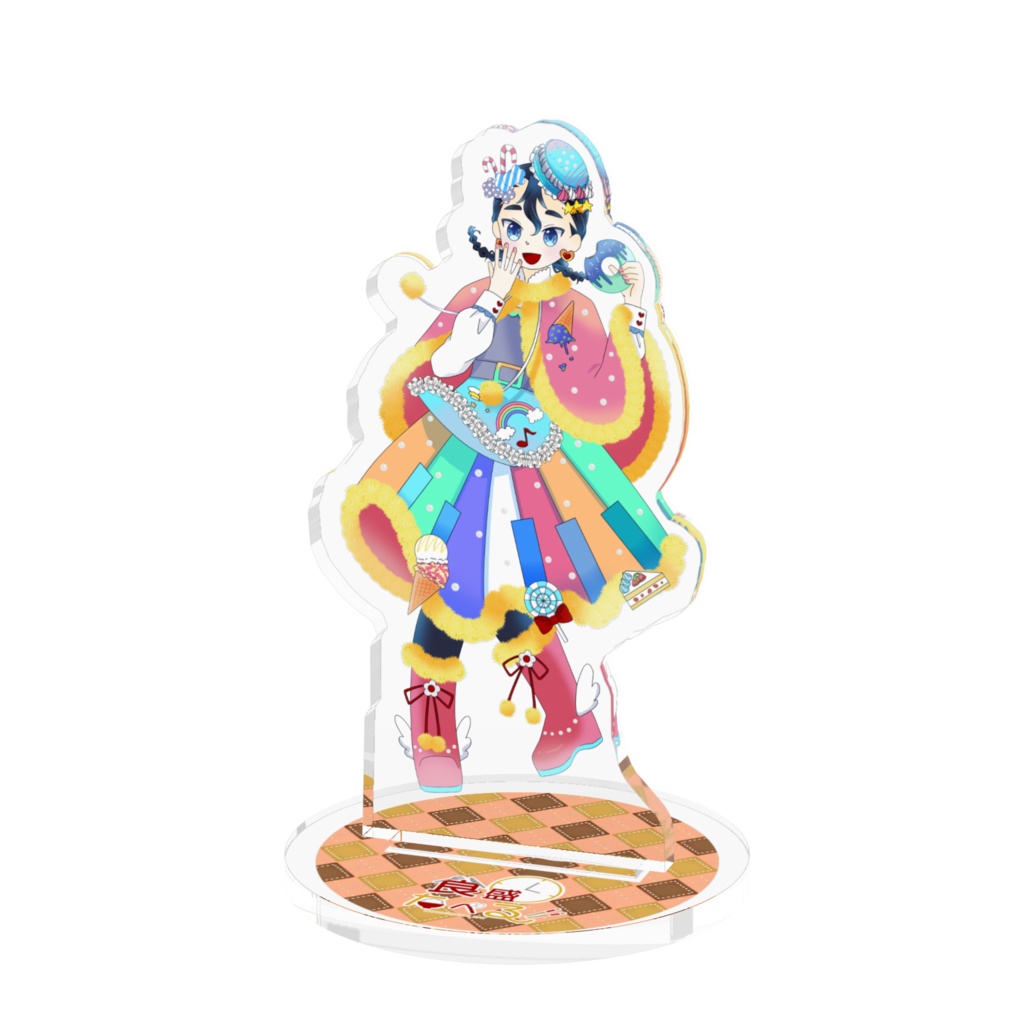 アクリルスタンド(お菓子/笑顔)