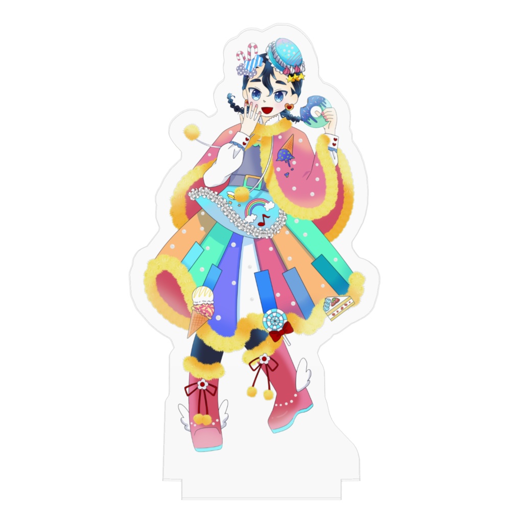 アクリルスタンド(お菓子/笑顔)