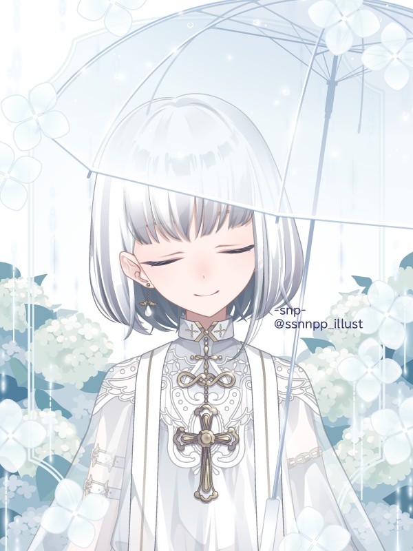 おはV素材|配信用素材|あじさい