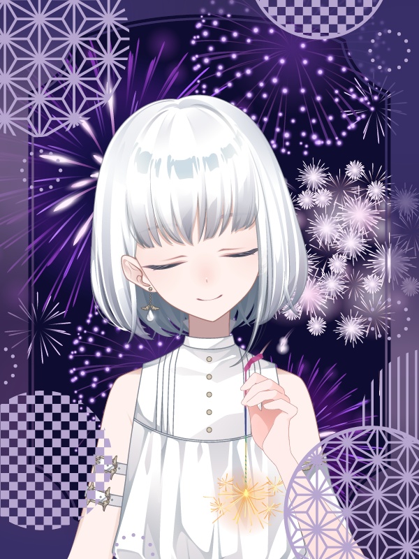 おはV素材|配信用素材|花火